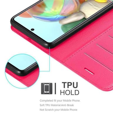 Samsung Galaxy A71 5G Plånboksfodral Skal (Rosa)