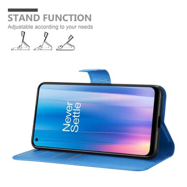 OnePlus Nord CE 2 5G Plånboksfodral Skal (Blå)