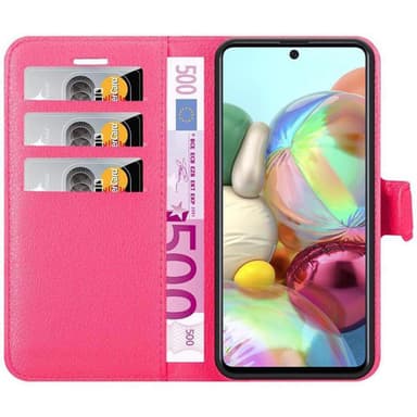 Samsung Galaxy A71 5G Plånboksfodral Skal (Rosa)