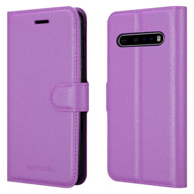 LG V60 ThinQ Plånboksfodral Skal (Lila)