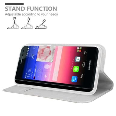 Huawei ASCEND P7 Fodral Skal Case (Silver)