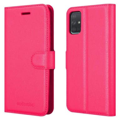 Samsung Galaxy A71 5G Plånboksfodral Skal (Rosa)