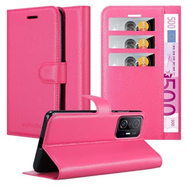 Xiaomi 11T / 11T PRO Plånboksfodral Skal (Rosa)
