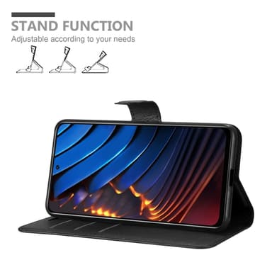 Xiaomi POCO X3 GT Plånboksfodral Skal (Svart)