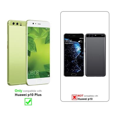 Huawei P10 PLUS Plånboksfodral Skal (Lila)