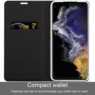 Samsung Galaxy S22 ULTRA Fodral Skal Case (Svart)