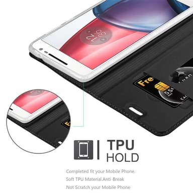 Motorola MOTO G4 / G4 PLUS Fodral Skal Case (Svart)