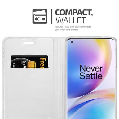 OnePlus 8 PRO Fodral Skal Case (Silver)