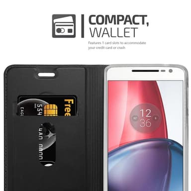 Motorola MOTO G4 / G4 PLUS Fodral Skal Case (Svart)