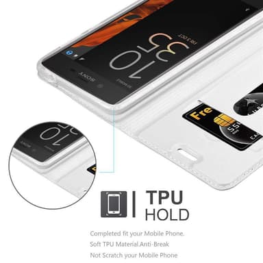 Sony Xperia XZ / XZs Fodral Skal Case (Silver)