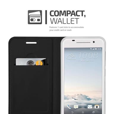 HTC ONE A9 Fodral Skal Case (Svart)