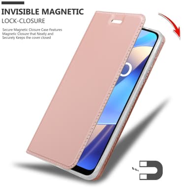 Oppo A16s / A54s Fodral Skal Case (Rosa)