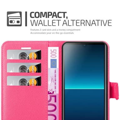 Sony Xperia L4 Plånboksfodral Skal (Rosa)