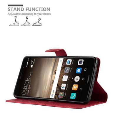 Huawei MATE 9 Plånboksfodral Skal (Röd)