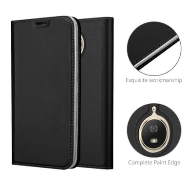 Motorola MOTO G5S PLUS Fodral Skal Case (Svart)