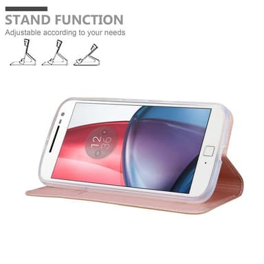 Motorola MOTO G4 / G4 PLUS Fodral Skal Case (Rosa)