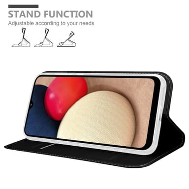 Samsung Galaxy A02s Fodral Skal Case (Svart)