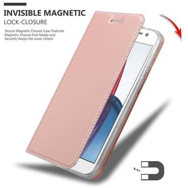 Motorola MOTO G4 / G4 PLUS Fodral Skal Case (Rosa)
