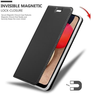 Samsung Galaxy A02s Fodral Skal Case (Svart)