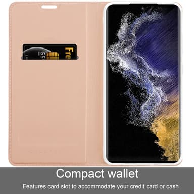 Samsung Galaxy S22 ULTRA Fodral Skal Case (Rosa)