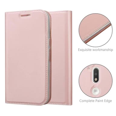 Motorola MOTO G4 / G4 PLUS Fodral Skal Case (Rosa)