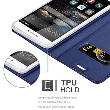 Huawei P8 Fodral Skal Case (Blå)