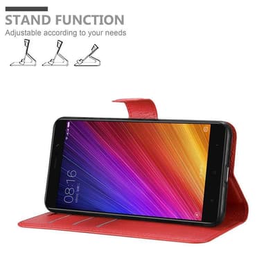 Xiaomi Mi 5s PLUS Plånboksfodral Skal (Röd)