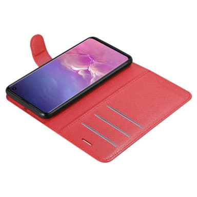 Samsung Galaxy S10 4G Plånboksfodral Skal (Röd)