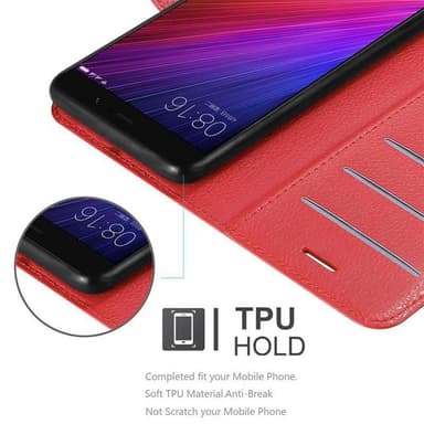 Xiaomi Mi 5s PLUS Plånboksfodral Skal (Röd)