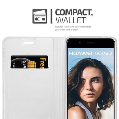 Huawei NOVA 2 Fodral Skal Case (Silver)