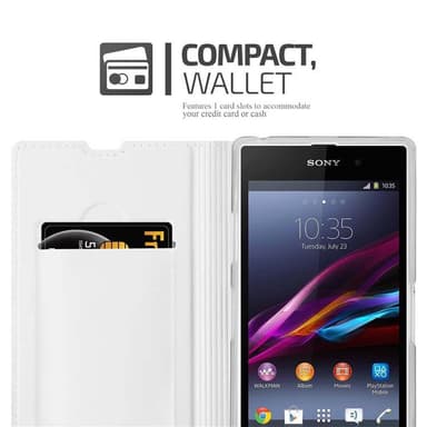 Sony Xperia Z1 Fodral Skal Case (Silver)