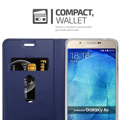 Samsung Galaxy A8 2015 Fodral Skal Case (Blå)