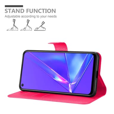 Oppo A72 Plånboksfodral Skal (Rosa)