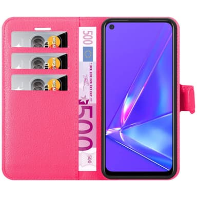 Oppo A72 Plånboksfodral Skal (Rosa)