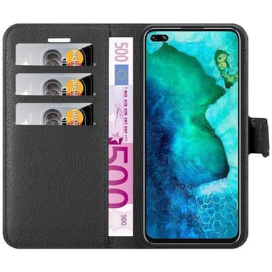 Honor View 30 PRO Plånboksfodral Skal (Svart)