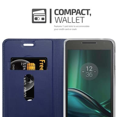 Motorola MOTO G4 PLAY Fodral Skal Case (Blå)