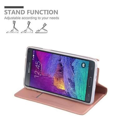 Samsung Galaxy NOTE 4 Fodral Skal Case (Rosa)