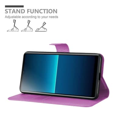 Sony Xperia L4 Plånboksfodral Skal (Lila)