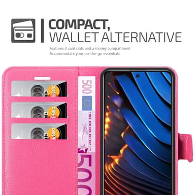 Xiaomi POCO X3 GT Plånboksfodral Skal (Rosa)
