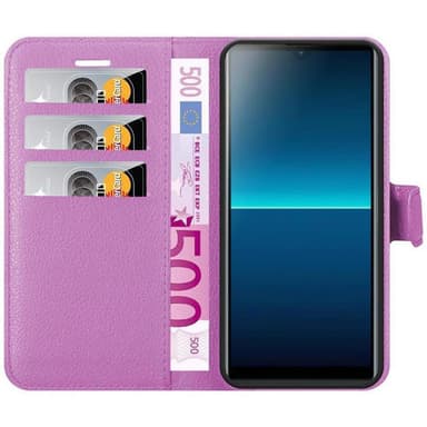 Sony Xperia L4 Plånboksfodral Skal (Lila)
