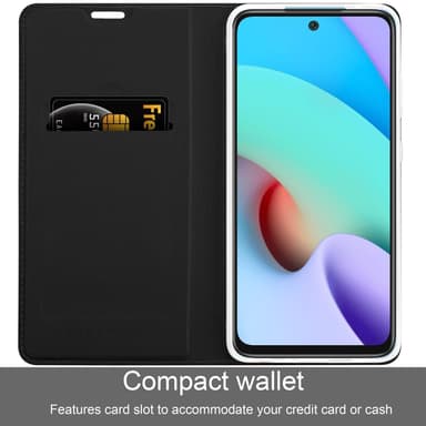 Xiaomi RedMi 10 Fodral Skal Case (Svart)