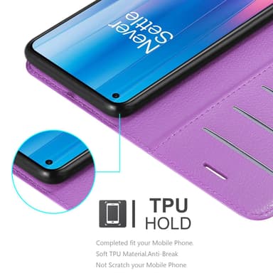 OnePlus Nord CE 2 5G Plånboksfodral Skal (Lila)