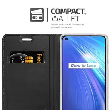 Realme 6 4G / 6s Fodral Skal Case (Svart)