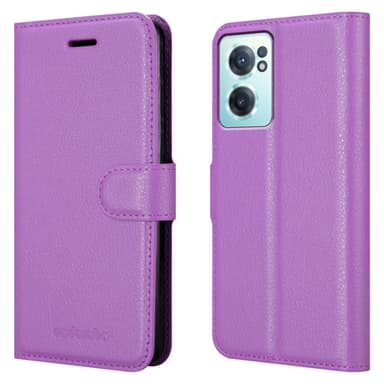 OnePlus Nord CE 2 5G Plånboksfodral Skal (Lila)