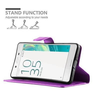 Sony Xperia X Plånboksfodral Skal (Lila)