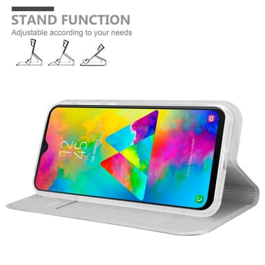 Samsung Galaxy M20 Fodral Skal Case (Silver)