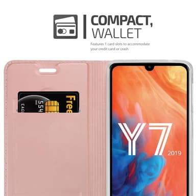 Huawei Y7 2019 / Y7 PRIME 2019 Fodral Skal Case (Rosa)