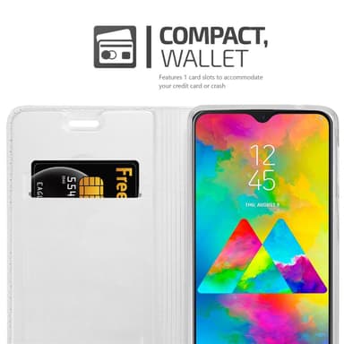 Samsung Galaxy M20 Fodral Skal Case (Silver)