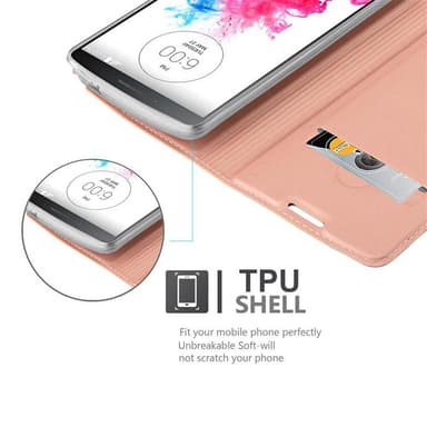 LG G3 Fodral Skal Case (Rosa)