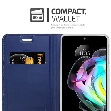 Motorola EDGE 20 Fodral Skal Case (Blå)